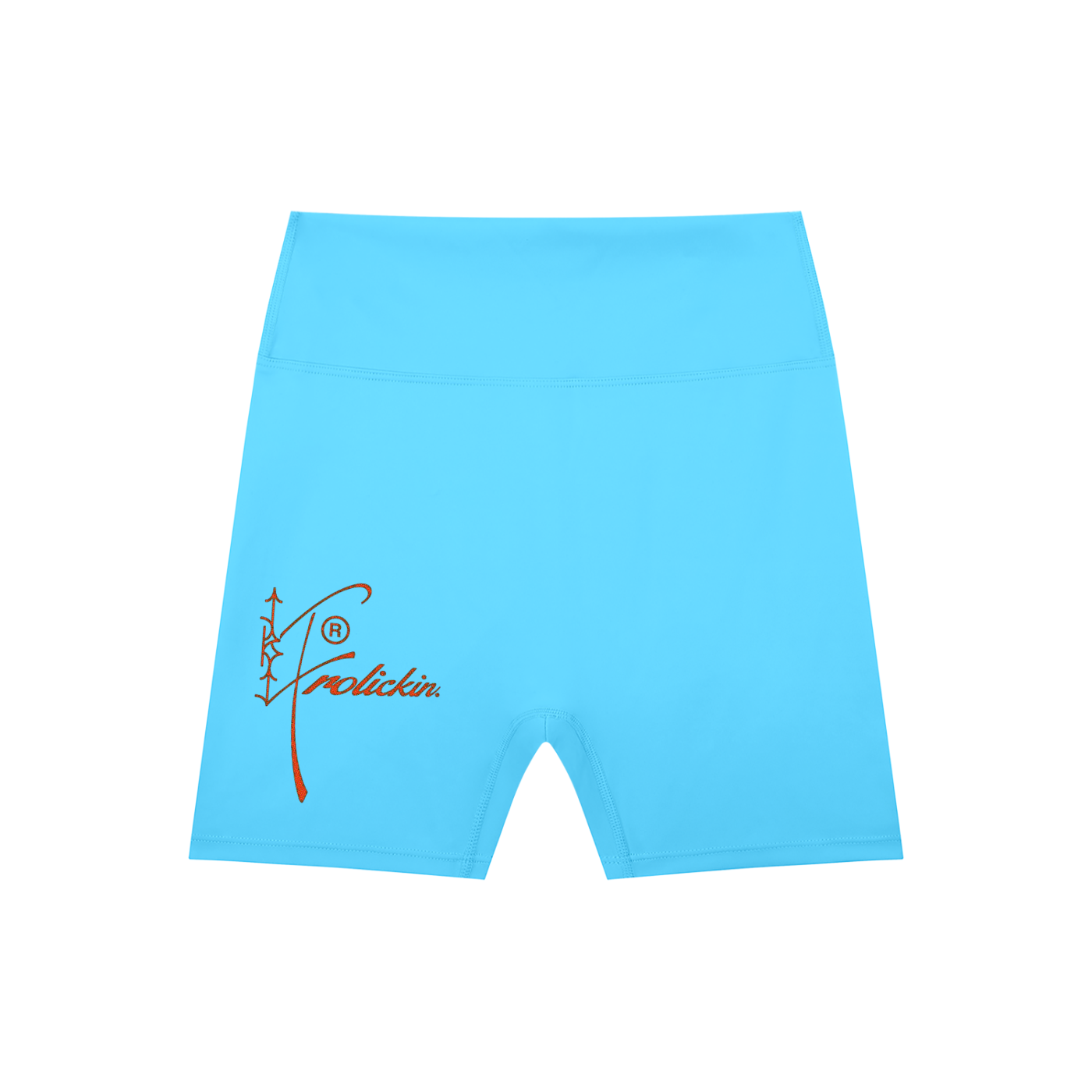 high waisted booty plump biker shorts
