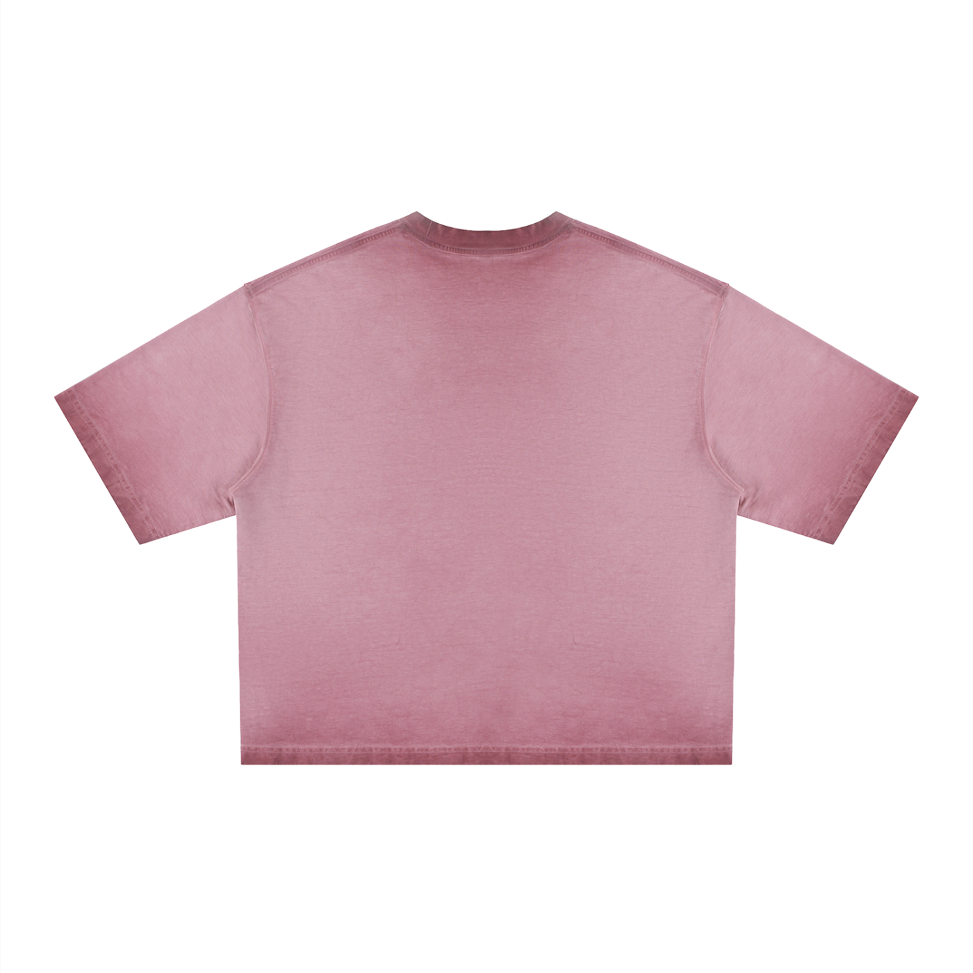 reverse dyed boxy tee