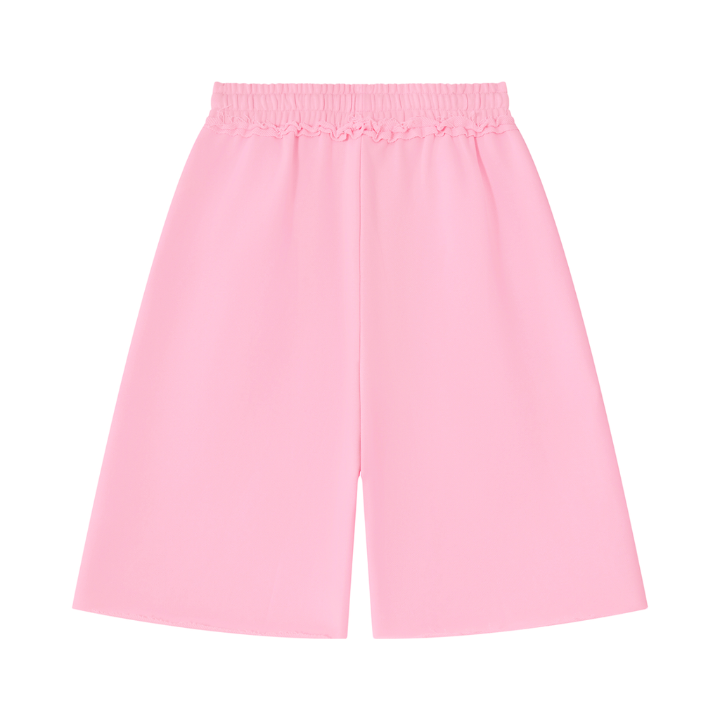 LIL TREE Heavyweight Raw Edge Shorts