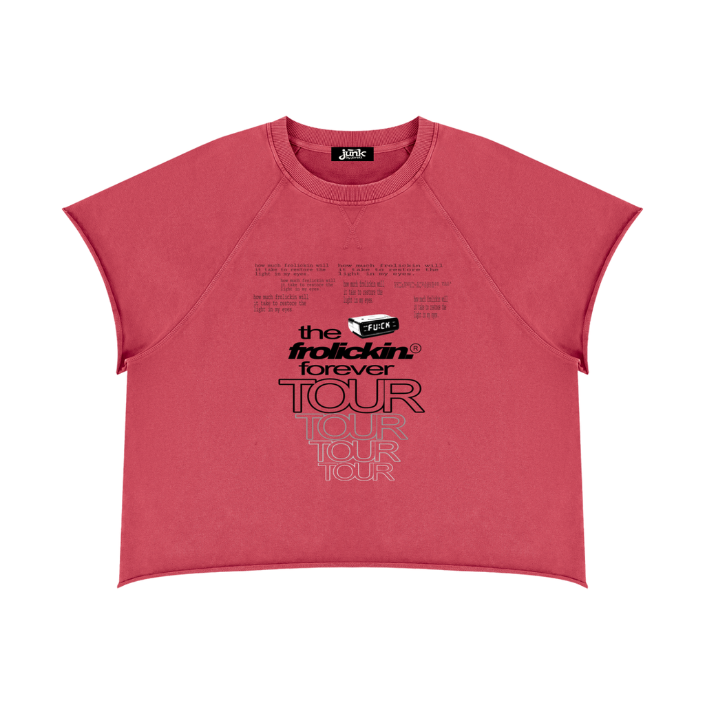 frolickin. forever tour raw edge tee