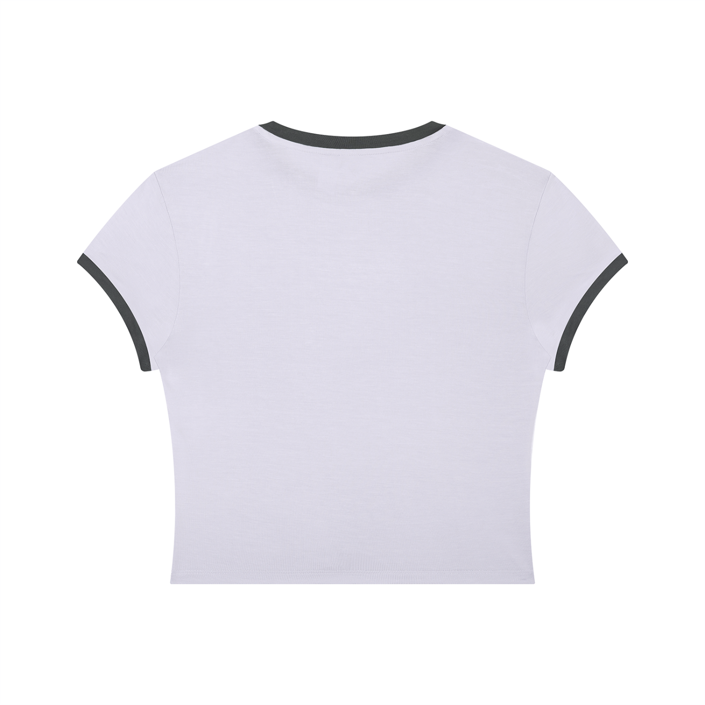women’s slim drawn on ringer tee