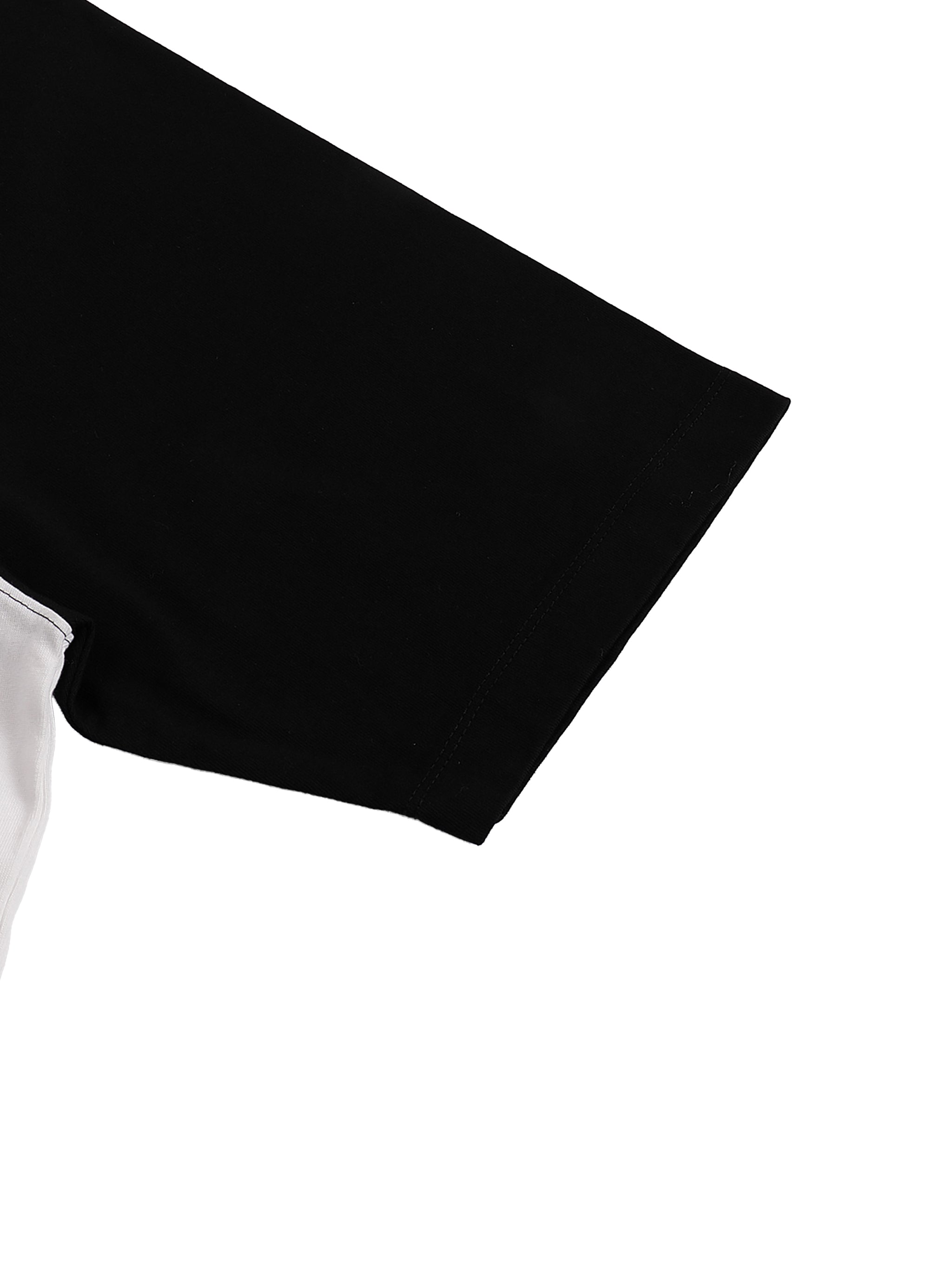 revamped logo’d Color-Blocked Raglan Sleeve T-Shirt