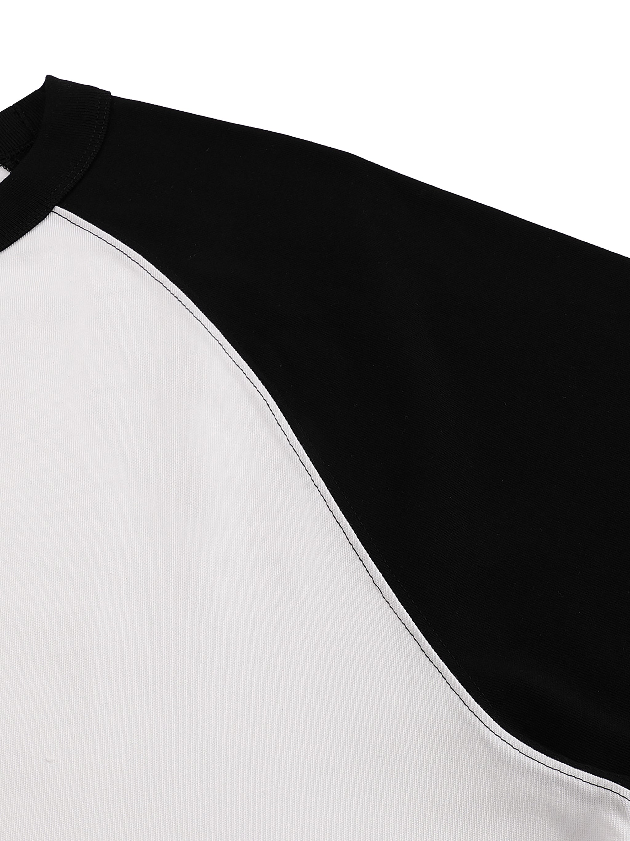 revamped logo’d Color-Blocked Raglan Sleeve T-Shirt