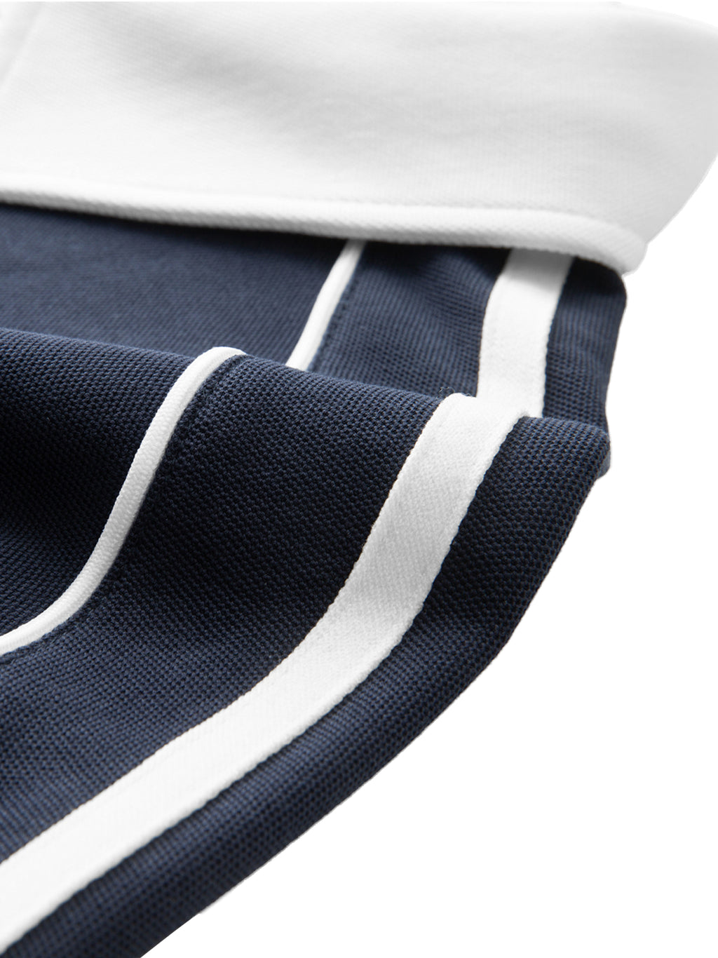 SPEED RACER Contrast Collar Short-Sleeve Polo Shirt