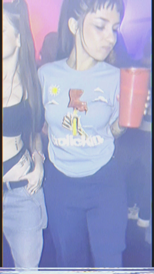 meltin pot Streetwear Loose Drop Shoulder T-Shirt